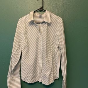 AK Anne Klein Collar Shirt Ling Sleeves Sz 20w